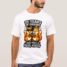 35 års körning varannan Nöt-år T Shirt