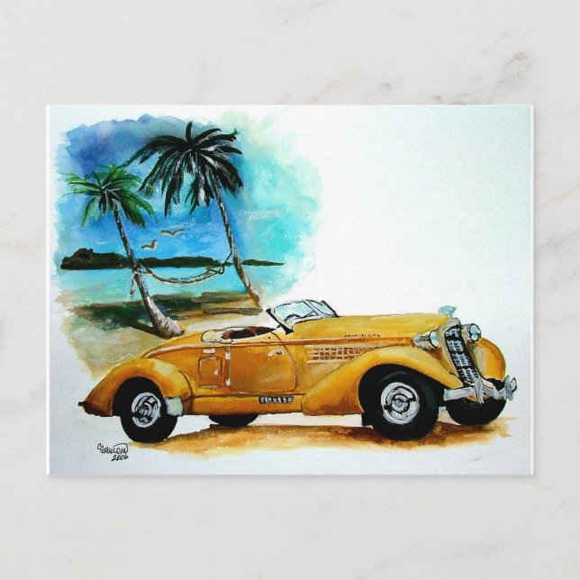 "35 Auburn Classic Vykort (Framsida)