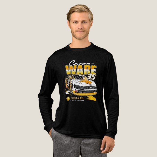 #35 Carson Ware Tävla Långärmad Shirt - Costa O T (Hel framsida)