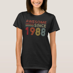 35 Dekorationer på födelsedagen Manar Kvinnor 1988 T Shirt