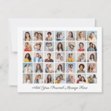 35 Fotokollage Lägg till din egen hälsning
