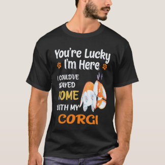 35 Jag kunde ha stannat hemma med Corgi T Shirt
