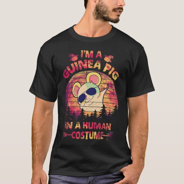35 marsvin Halloween-kostym för människor T Shirt (Framsida)