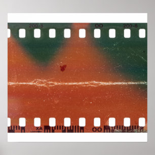 35 mm filmremsan startar, coolan repar sig. poster