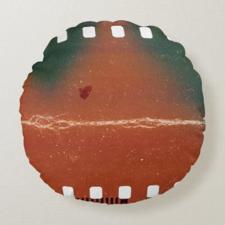 35 mm filmremsan startar, coolan repar sig. rund kudde