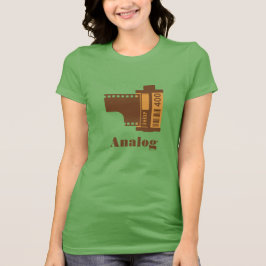 35 mm Personlig för analog filmdesign Tee Shirt