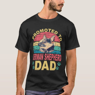 35 Uppflyttad till tysk schäferpappa tysk schäfer T Shirt