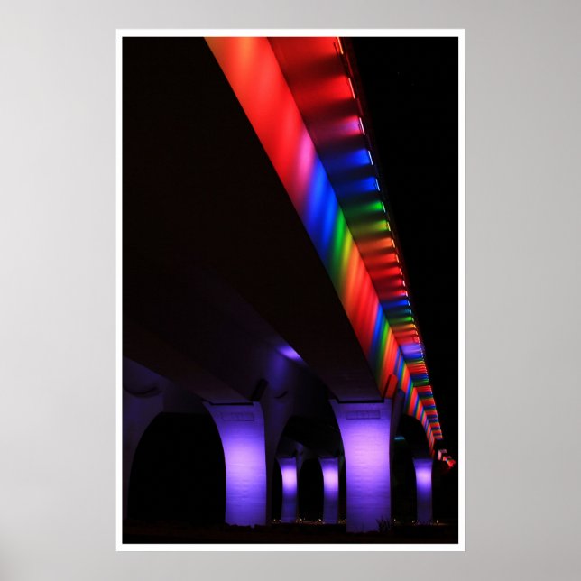 35 W Bridge Minneapolis - Gay pride Poster (Framsidan)
