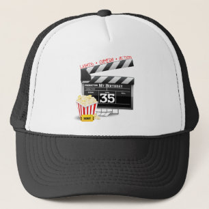 35e Birthday Hollywood Movie Party Truckerkeps