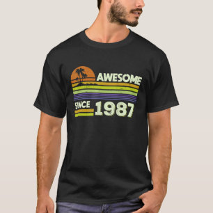 35e Birthday Manar Women Fantastisk Sedan 1987 35 T Shirt
