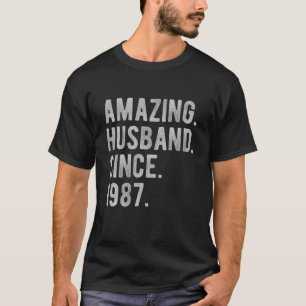 35e Bröllop-årsdagen för hans Fantastisk S T Shirt