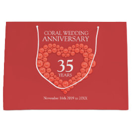 35e coral bröllop-jubileumsfoto