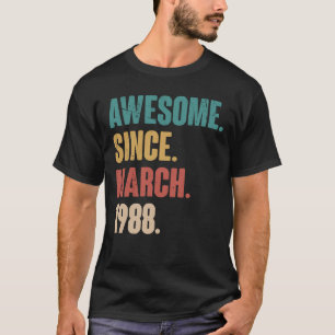 35e Dekoration vid födelsedag 35 år T Shirt
