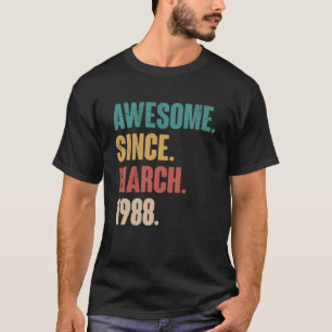 35e Dekoration vid födelsedag 35 år T Shirt