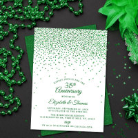 35e Emerald Bröllop årsdag
