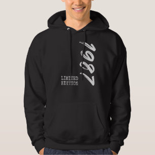 35e Födelsedagen Dam Manar 35 år 1987 9 Hoodie