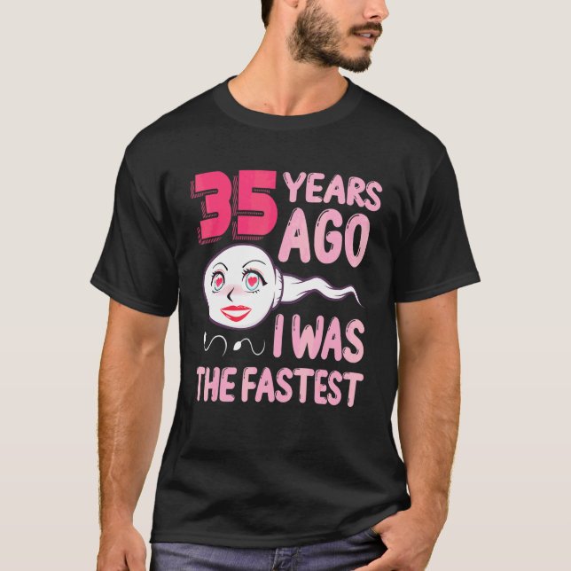 35e för 35 år sedan var jag fästmarna t shirt (Framsida)