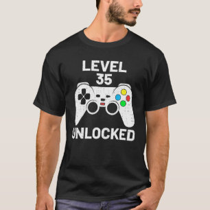 35e för oplockat 35-upplåst bildspel t shirt