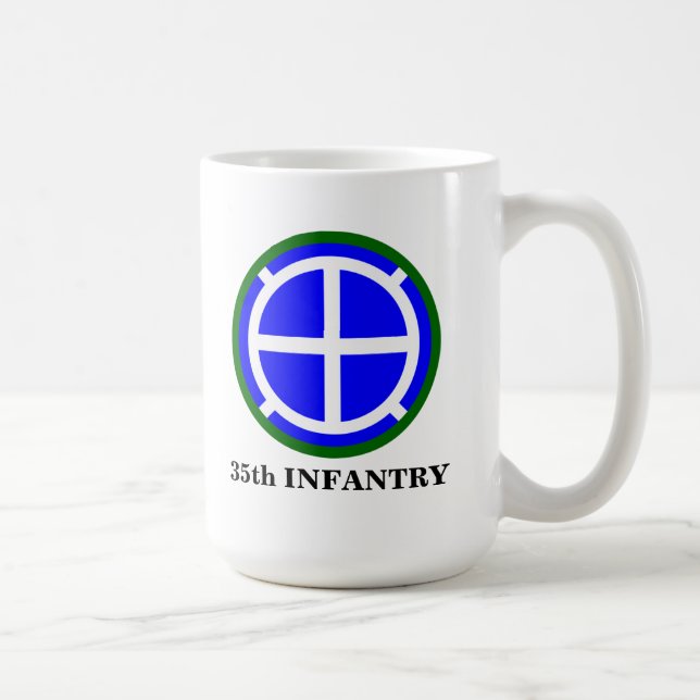 35einfanteriuppdelning "Santa Fe ", Kaffemugg (Höger)