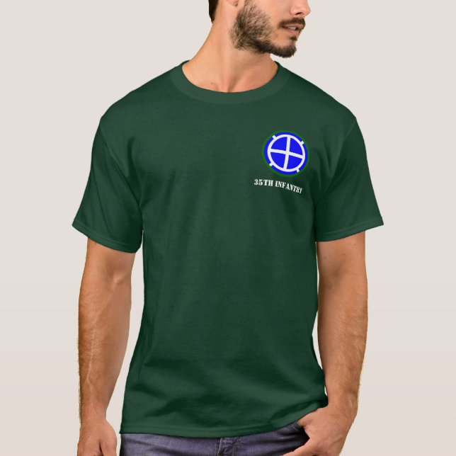 35einfanteriuppdelning "Santa Fe ", Tee Shirt (Framsida)