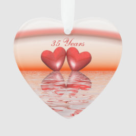 35ens årsdag Coral Hearts