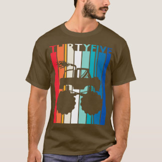 35th Birthday Gift Monster Truck Shirt 35 Year Old T