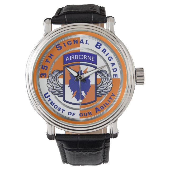 35th Signal Brigade-Airborne  Armbandsur (Framsida)