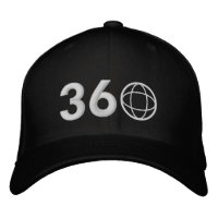 360 broderad baseballmössa