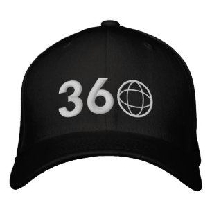 360 broderad baseballmössa keps