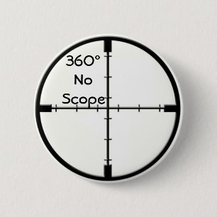 360 inga räckviddCrosshairs knäppas FPS-skämt Knapp