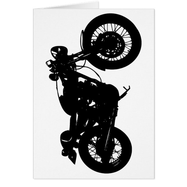 361 Cafe Racer Hälsningskort (Framsidan)