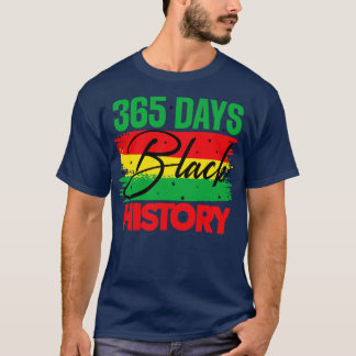 365 DAGAR SVART HISTORIUM T SHIRT