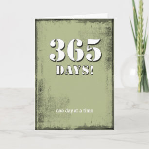 365 dagars rent soberdagskort kort