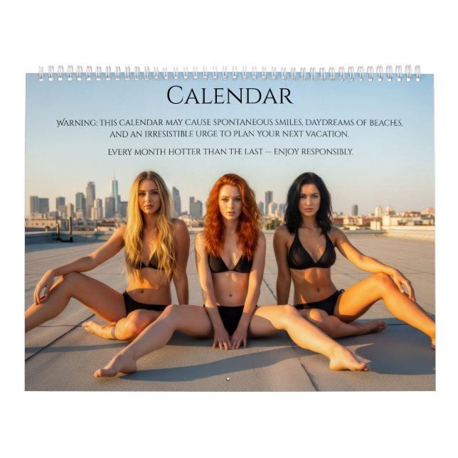 365 Days of Sunshine & Smiles – Bikini Beauty Kalender (Omslag)