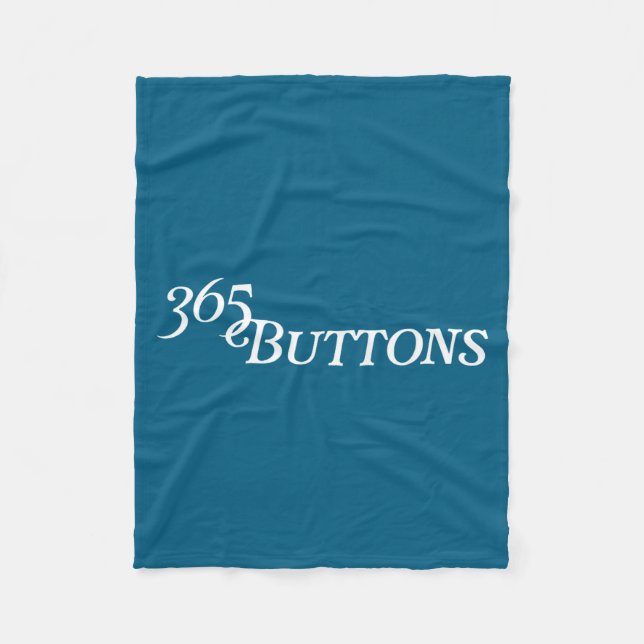 365 Knappar Gen Z Meme-illustration Fleecefilt (Framsidan)