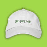 365 Party Bride Grönt Pop Girl Summer Pappa Hat Broderad Keps<br><div class="desc">chicens minimalistpris 365 party broderade pappa hatt i grönt</div>