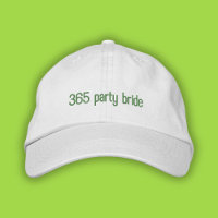 365 Party Bride Grönt Pop Girl Summer Pappa Hat
