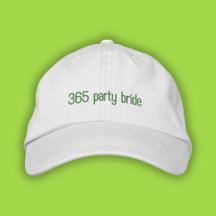 365 Party Bride Grönt Pop Girl Summer Pappa Hat