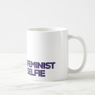 #365FeministSelfie-mugg Kaffemugg