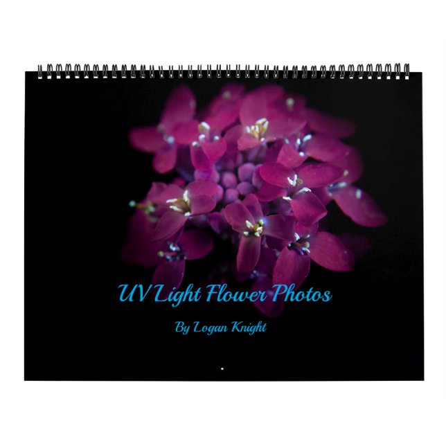 365NM UV-kalender för ljusblommiga fotografier Kalender (Omslag)