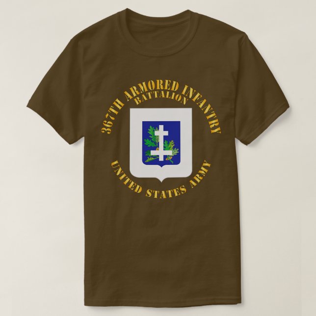 367:e beväpnade infanteribataljon DUI X T Shirt (Design framsida)