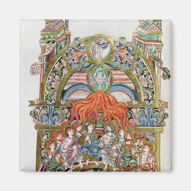 369 f.29v Pentecost Magnet (Framsidan)