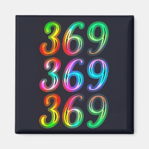 369 nummer magnet