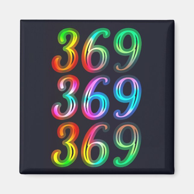 369 nummer magnet (Framsidan)