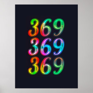 369 nummer poster