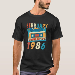 36 år gammal gåva sedan februari 1986 36:e t shirt