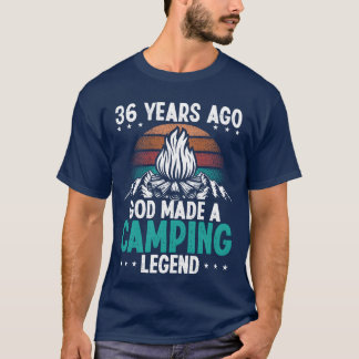36-årig campinglegend Scout 36-årspresent Camper T Shirt