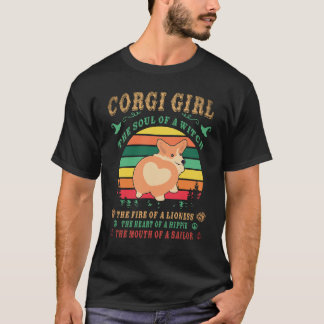 36 Corgi Själens Häxa Corgi T Shirt