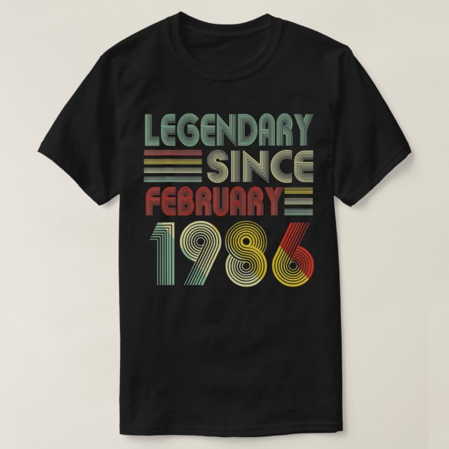 36 Dekorationer per dag sedan februari 1986 T Shirt (Design framsida)