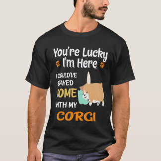 36 Du är en lycklig Corgi T Shirt